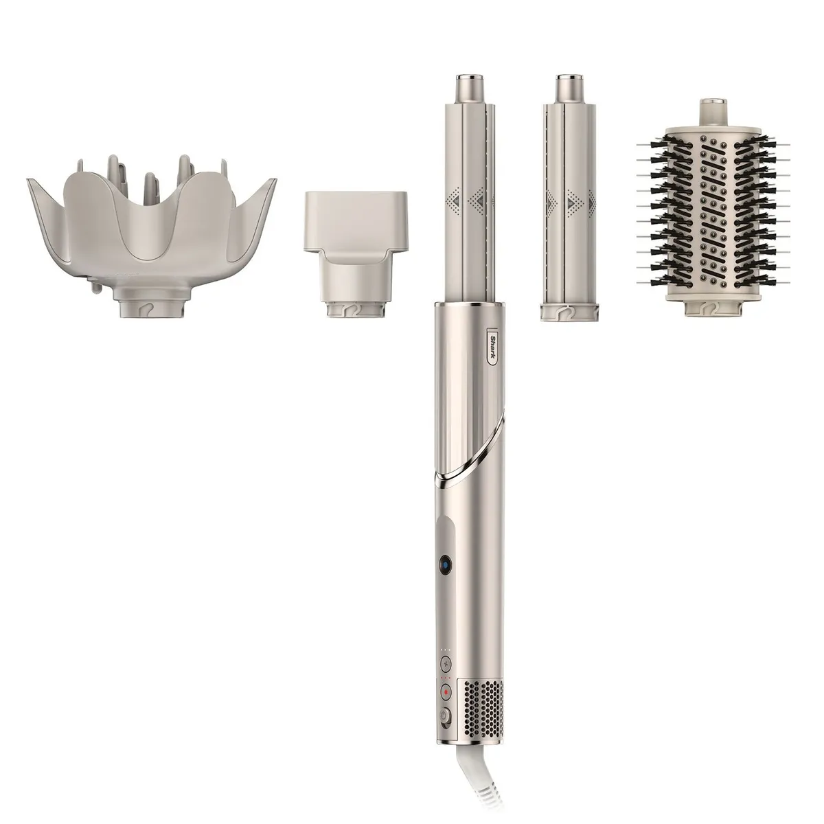 SHARK - Multiestilizador Shark Flexstyle Cabello Rizado | 5 accesorios | Seca, Alisa y Ondula | HAD435