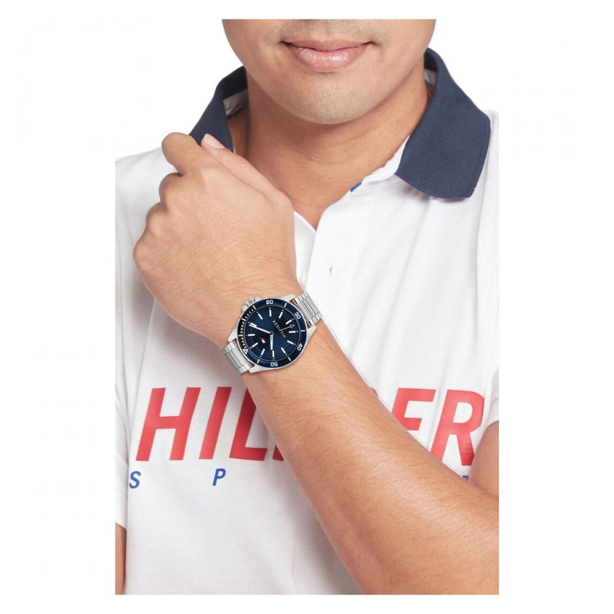 Reloj Tommy Hilfiger Hombre 1792012 . Reloj Acero inoxidable Plateado ...