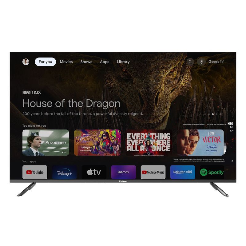 CAIXUN - Televisor Caixun 55 pulgadas 4K Ultra HD Smart TV