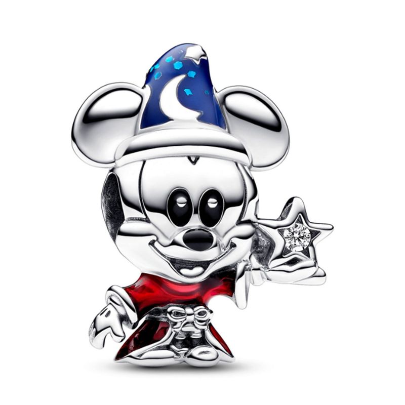 PANDORA - Charm Pandora Mickey Aprendiz Hechicero de Disney Plata Esterlina