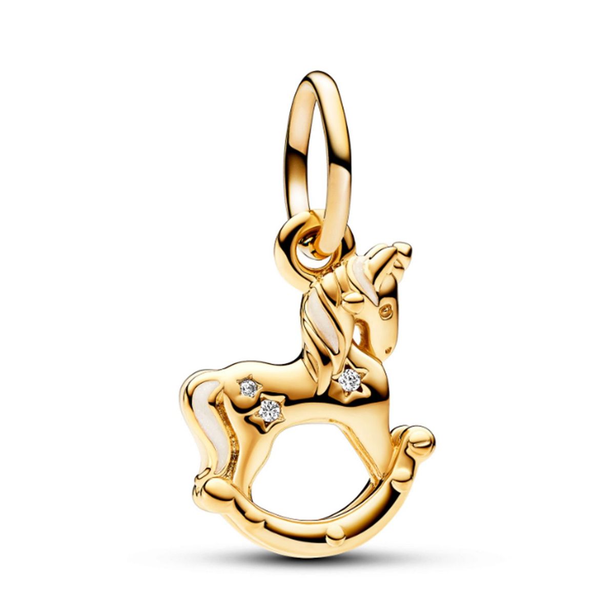 PANDORA - Charm Pandora Balancín Unicornio Plata Esterlina y Recubrimiento en Oro