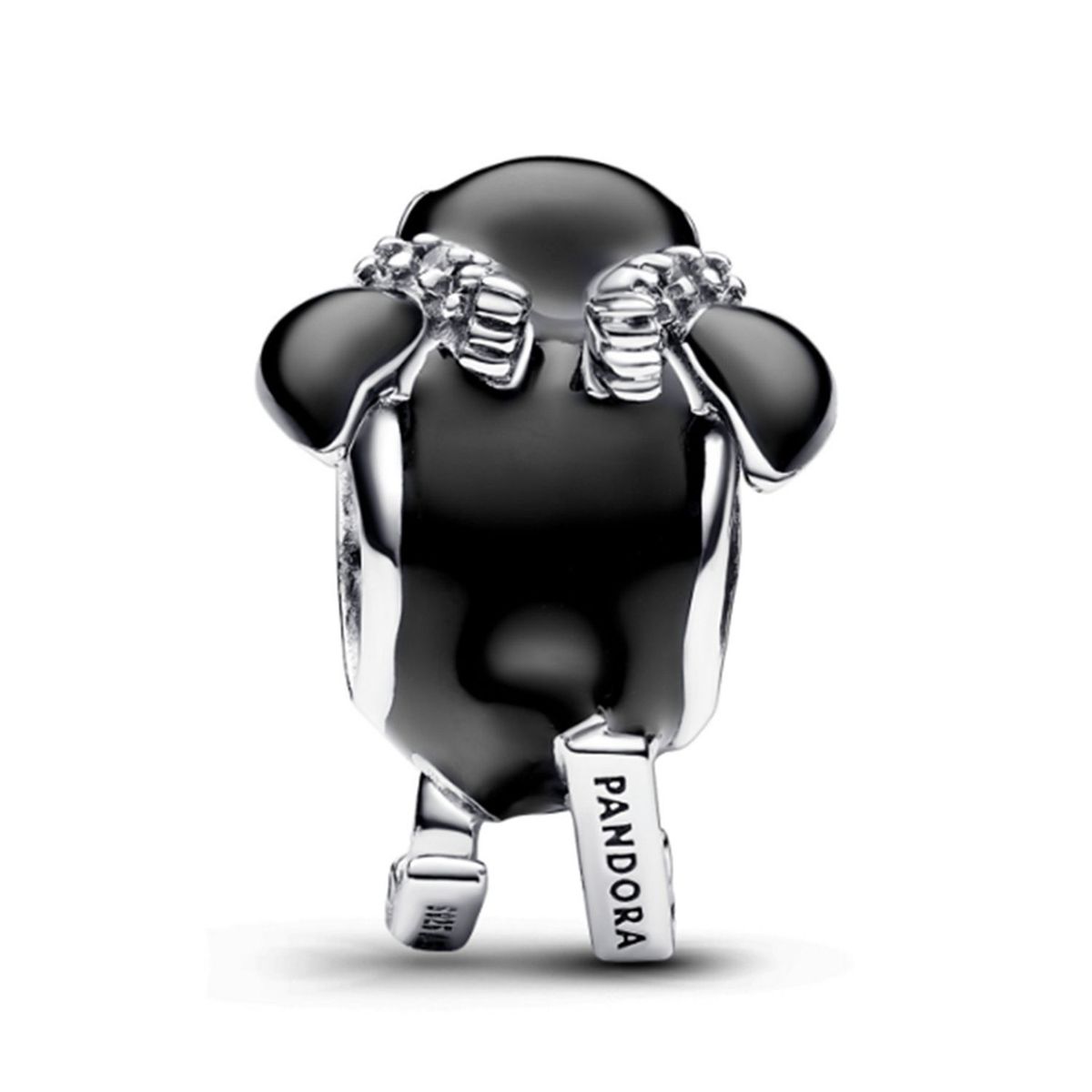 PANDORA - Charm Pandora Pingüino Esquiador en Plata Esterlina