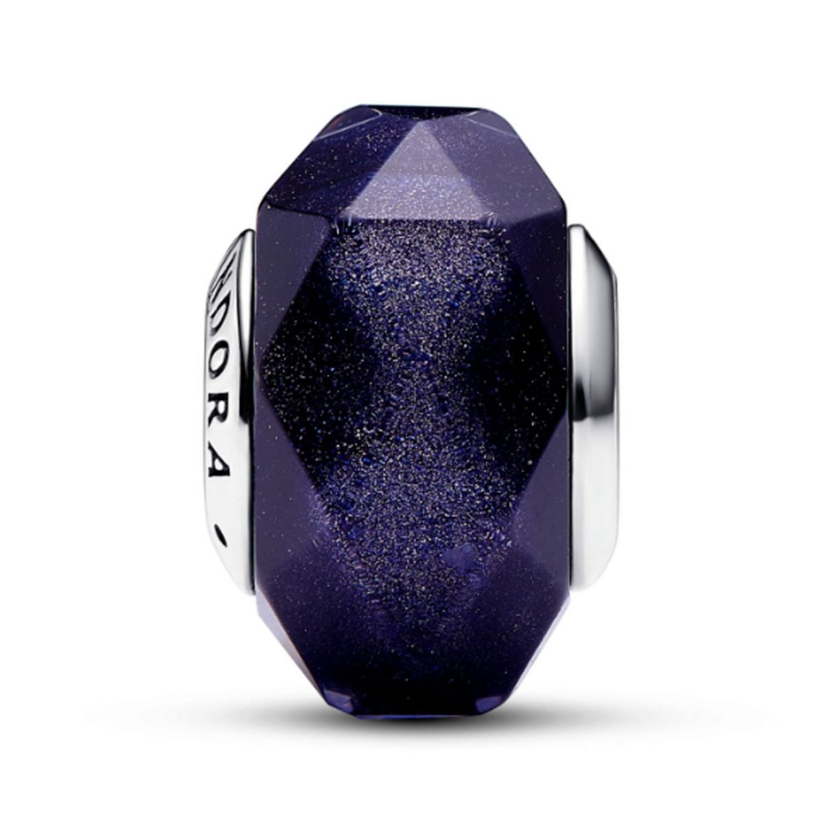 PANDORA - Charm Pandora Cristal de Murano Azul Facetado Plata Esterlina