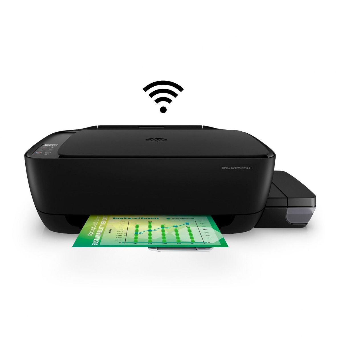 HP - Impresora Multifuncional HP Ink Tank 415 Conexión por WIFI a Color con Carga Continua | Compatible con Windows | Escaner y Copiadora | Z4B53A