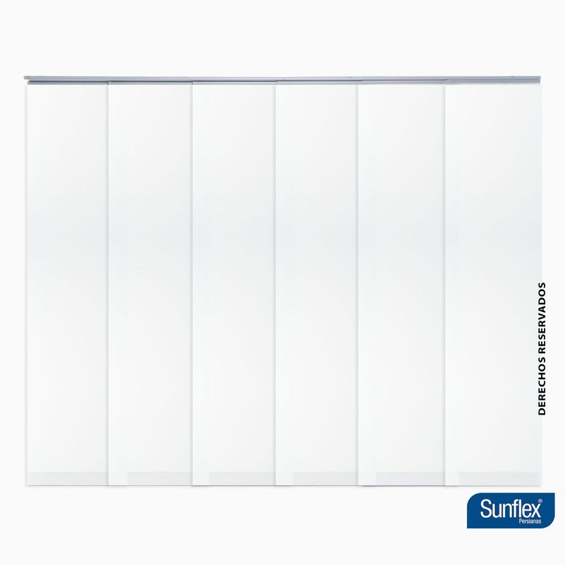 SUNFLEX - Panel Japonés Solar Screen Blanco 