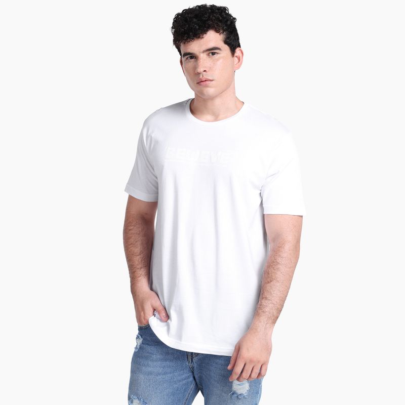 BEARCLIFF - Camiseta Hombre Manga corta de Algodón Bearcliff