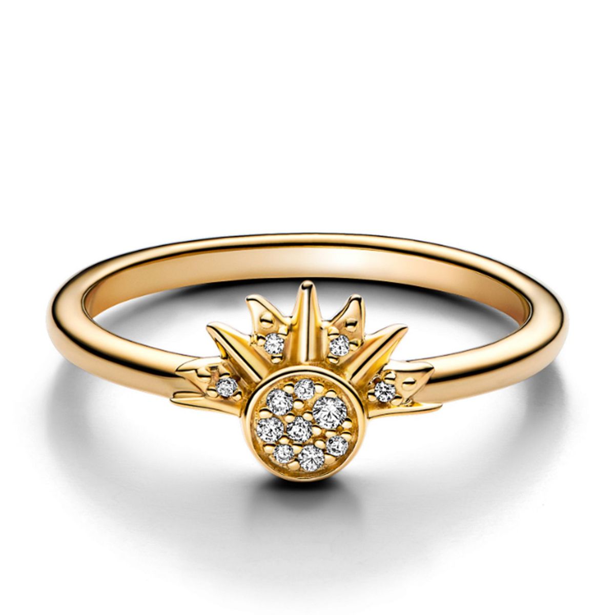 PANDORA - Anillo Pandora sol celestial Recubrimiento en Oro