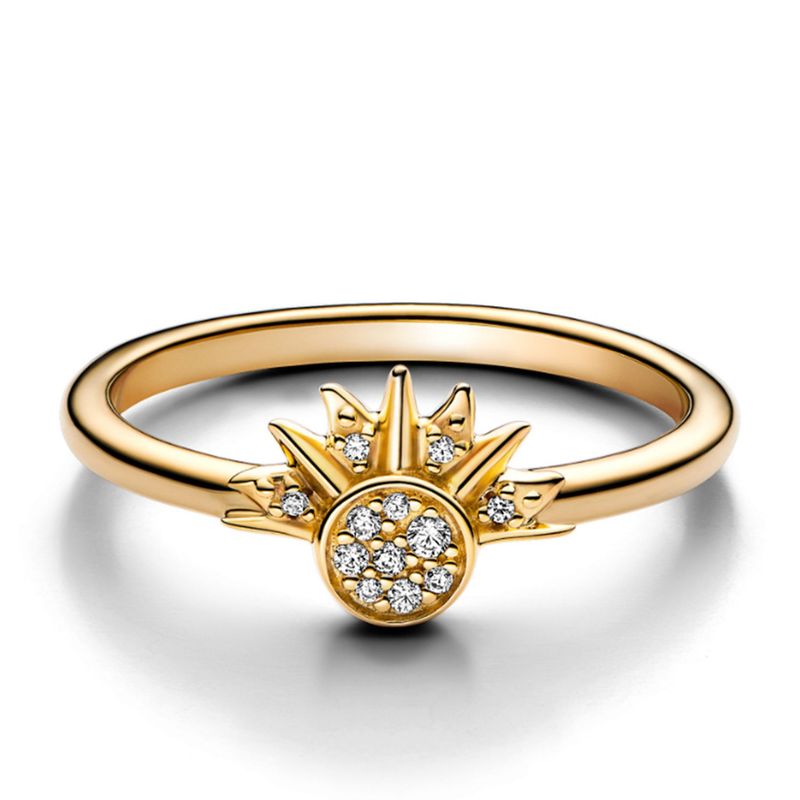 PANDORA - Anillo Pandora sol celestial Recubrimiento en Oro