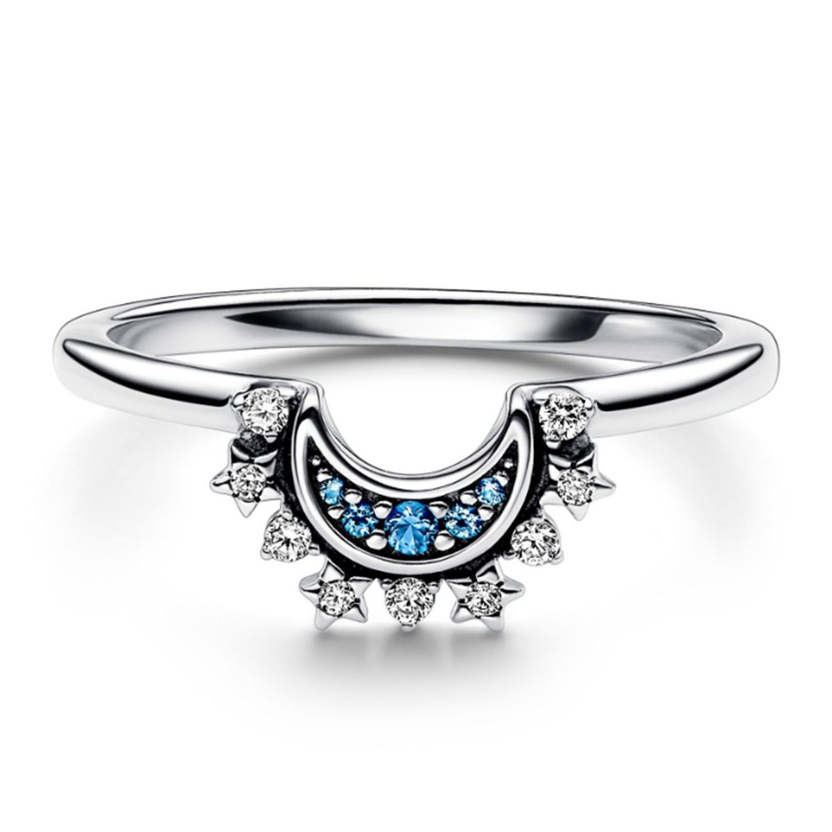 PANDORA - Anillo Pandora Luna Celestial en Plata Esterlina