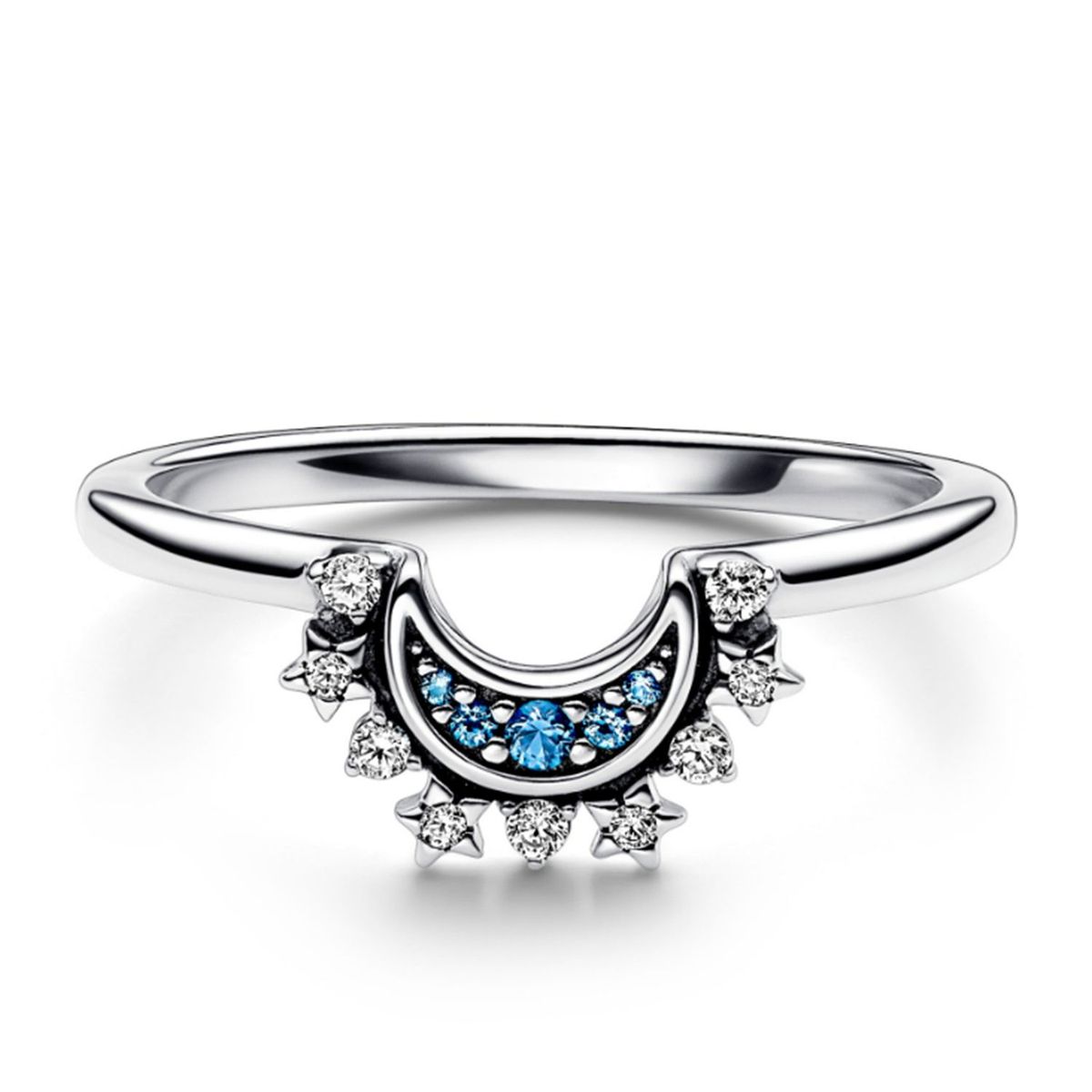 PANDORA - Anillo Pandora Luna Celestial en Plata Esterlina