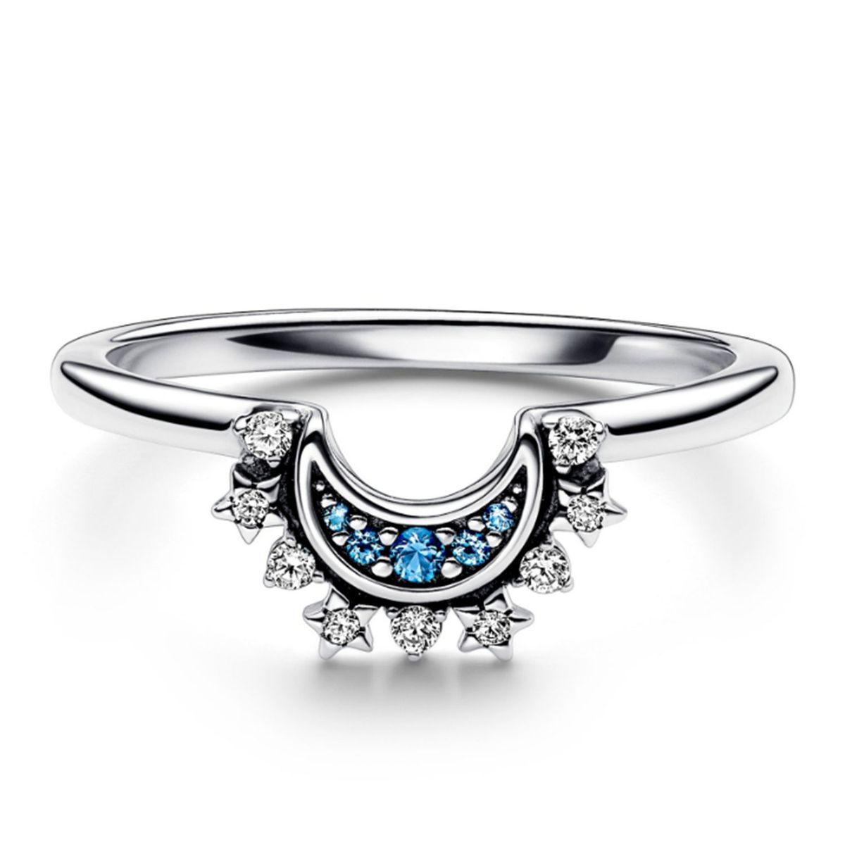 PANDORA - Anillo Pandora Luna Celestial en Plata Esterlina