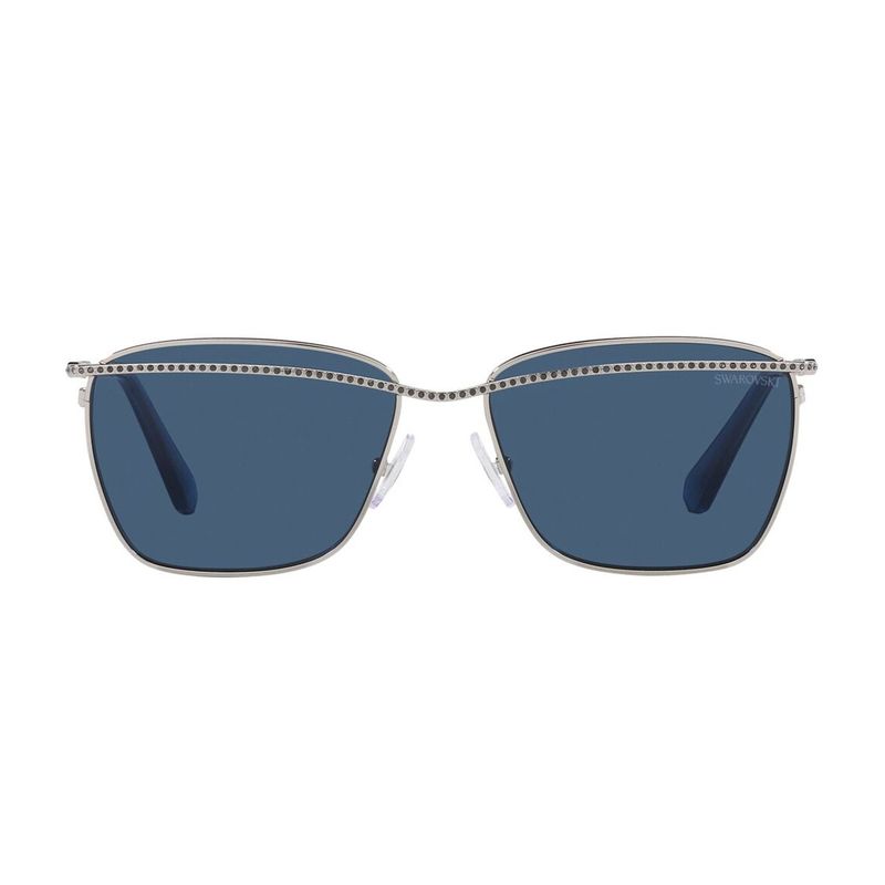SWAROVSKI - Gafas De Sol Swarovski Dark Silver Dark Blue
