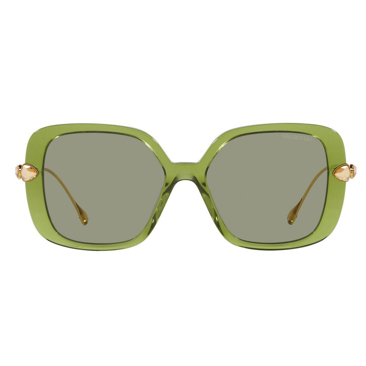 SWAROVSKI - Gafas De Sol Swarovski Trasparent Green Green