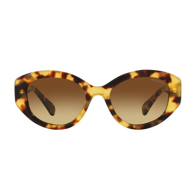 SWAROVSKI - Gafas De Sol Swarovski Medium Havana Brown Gradient