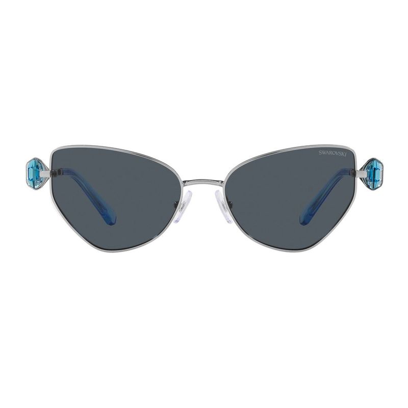 SWAROVSKI - Gafas De Sol Swarovski Silver Dark Grey