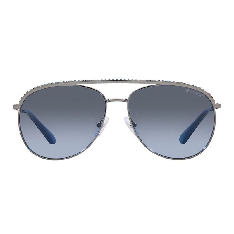SWAROVSKI - Gafas De Sol Swarovski Gunmetal Blue Gradient Grey