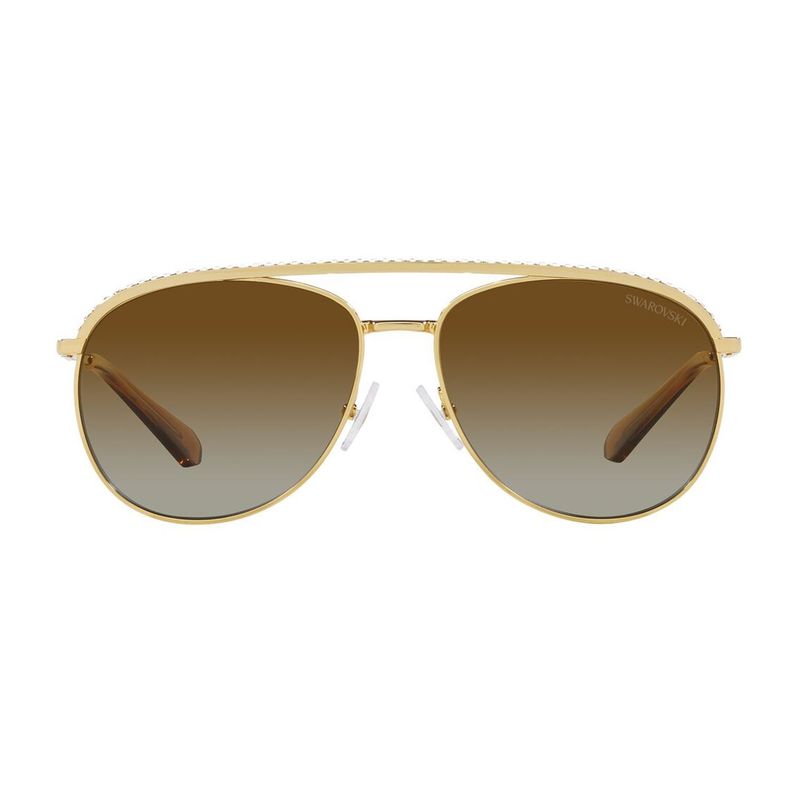 SWAROVSKI - Gafas De Sol Swarovski Gold Polar Gradient Brown
