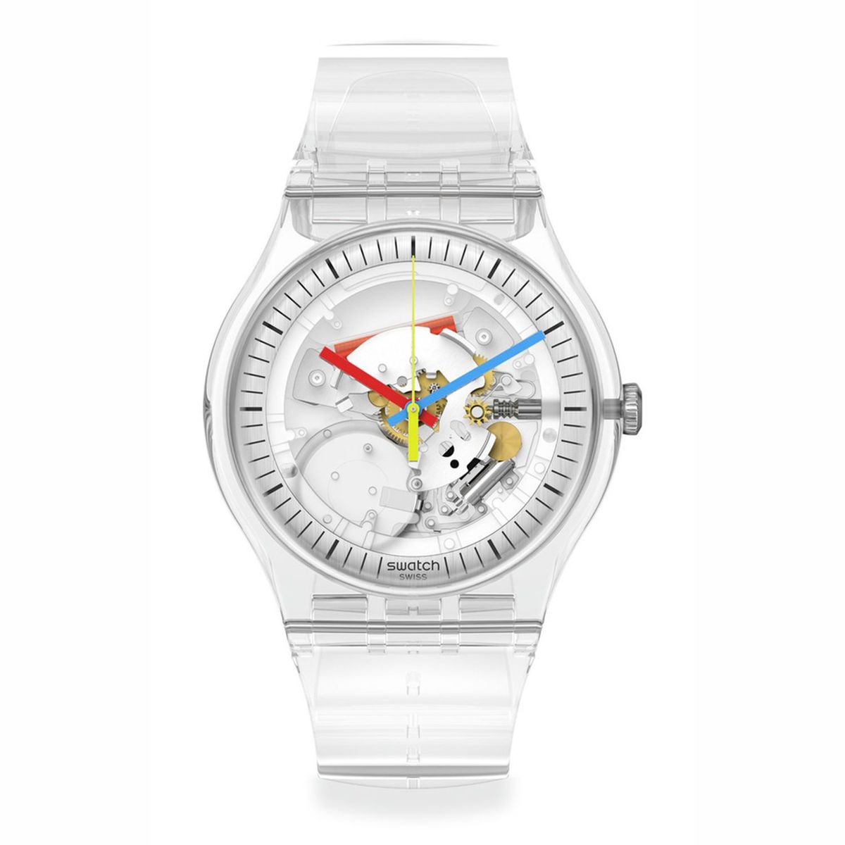 SWATCH - Relojes Swatch unisex Clearly New Gent 