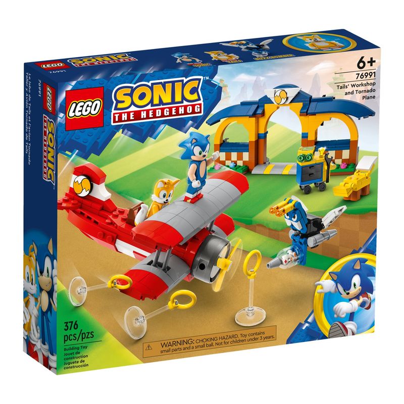 LEGO - LEGO: Sonic Taller y Avión Tornaronado de Tails