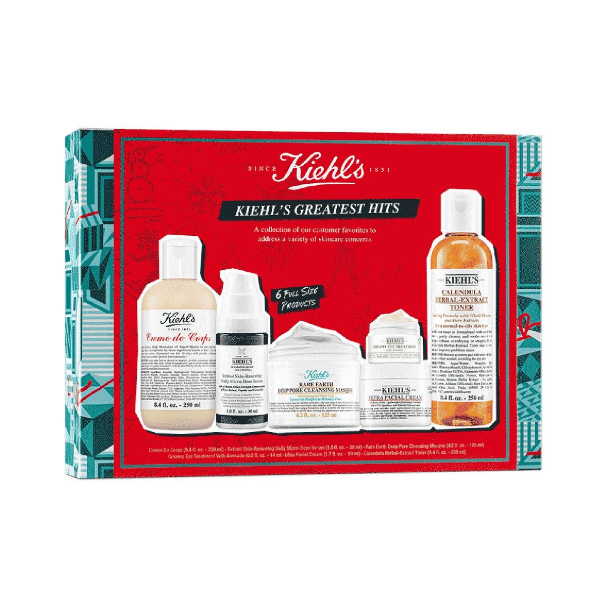 KIEHLS - Set de Tratamiento Khiels Greatest Hits Incluye: 6 Productos Full Size