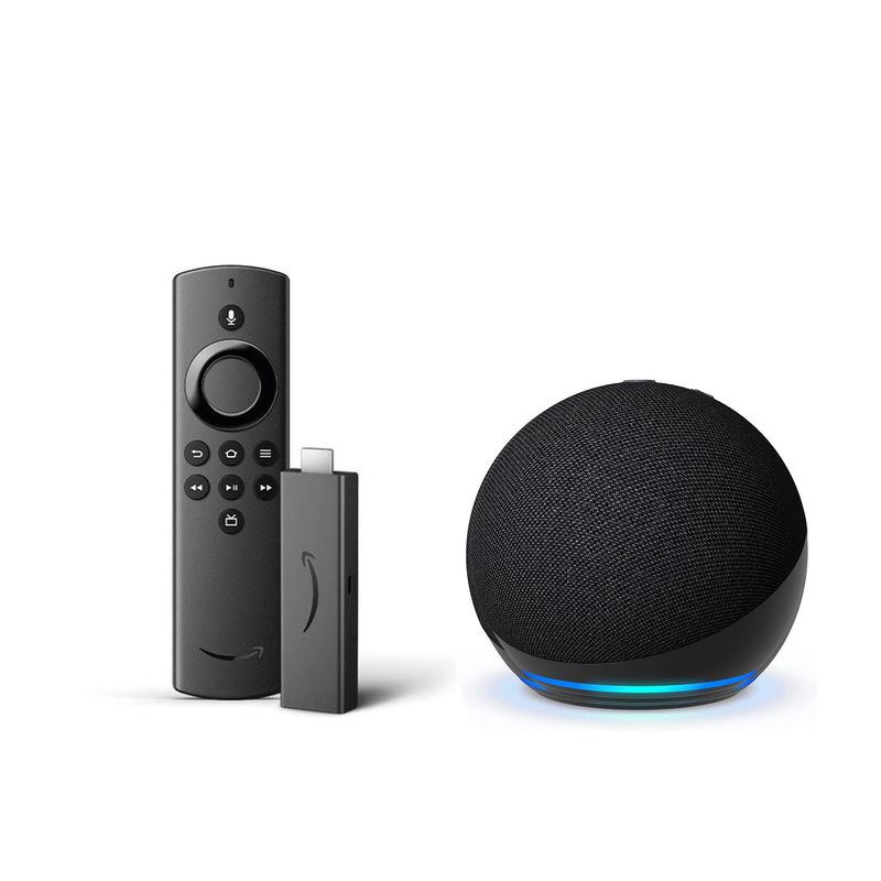 PLAYSTATION - Combo Amazon Echo Dot 5ta gen Altavoz Inteligente + Fire TV Stick Lite con Alexa 1ra Gen Conexión Bluetooth