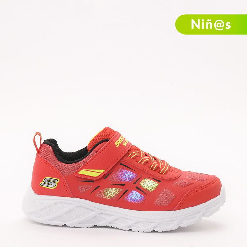 SKECHERS - Tenis Skechers Dynamic Flash Rezlur para Niño Velcro