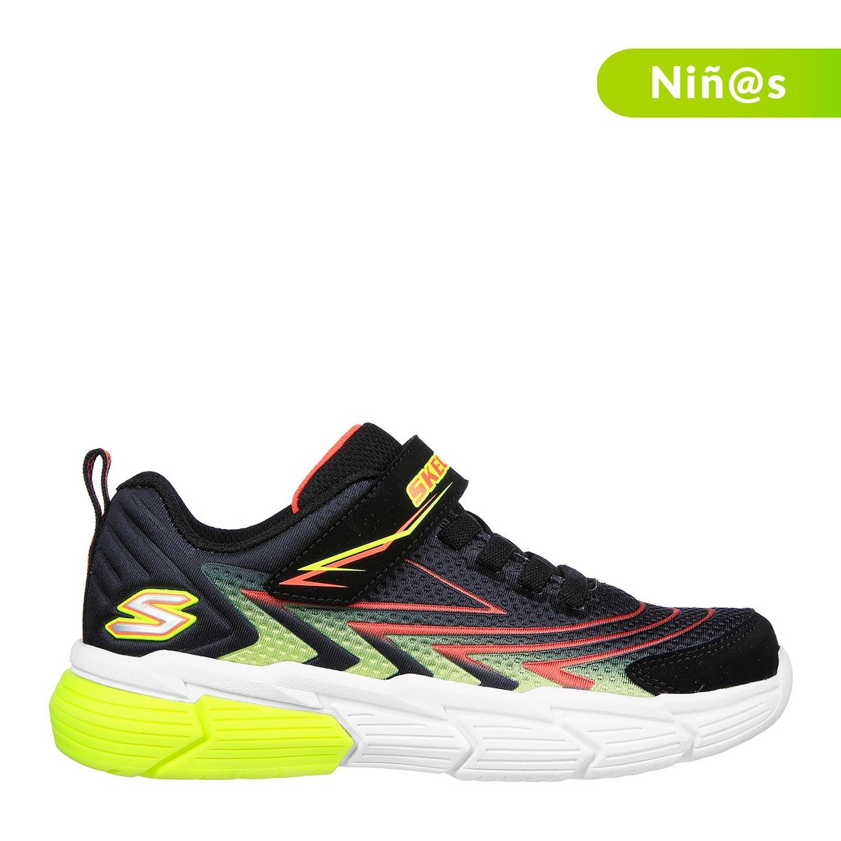SKECHERS - Tenis Skechers Vector Matrix Voltro para Niño Velcro