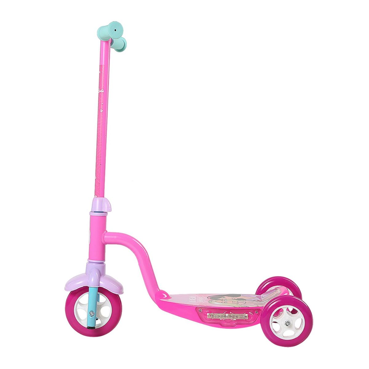BARBIE - Scooter patineta para niños Barbie: Flashing