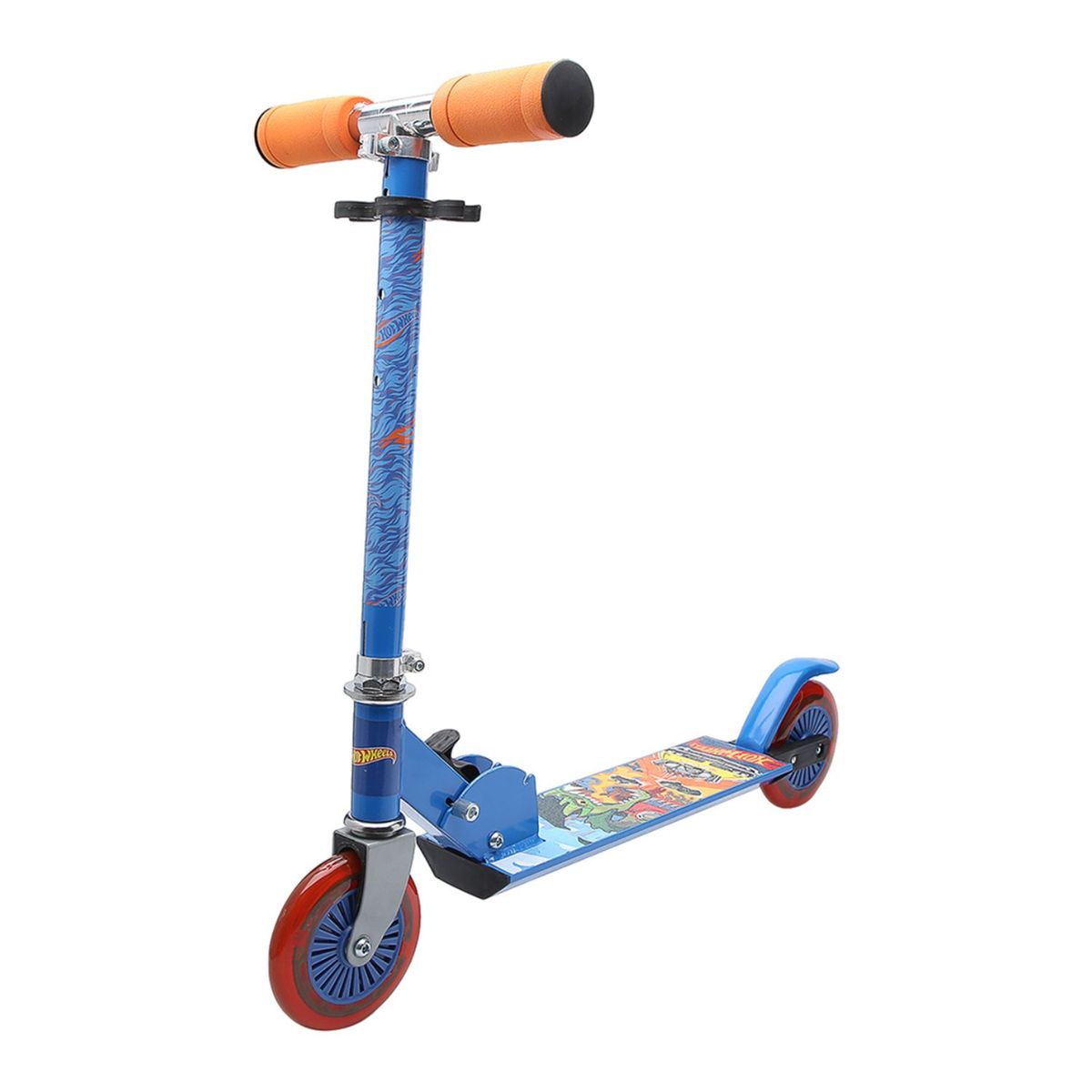 HOT WHEELS - Scooter Hot Wheels patineta para niños Light