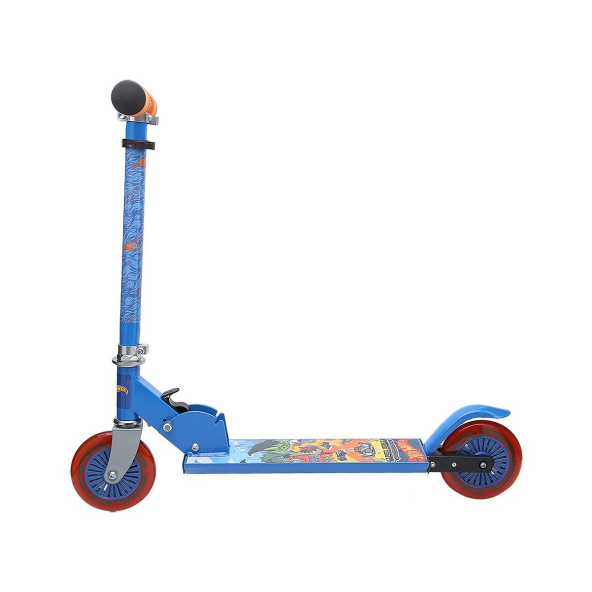 HOT WHEELS - Scooter Hot Wheels patineta para niños Light