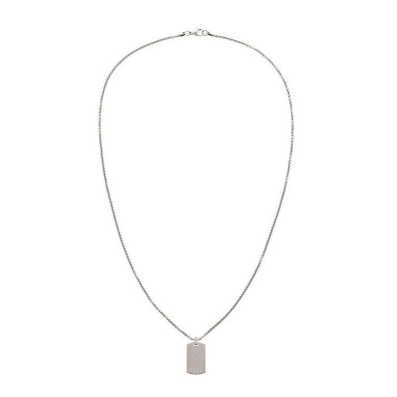 TOMMY HILFIGER - Collar Tommy Hilfiger para Hombre 2790359 . Collar Plata Acero inoxidable