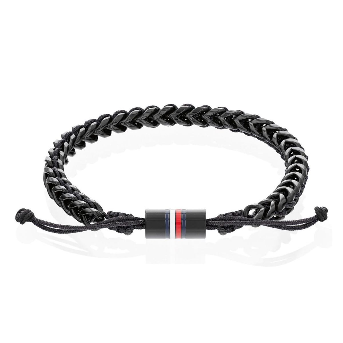 TOMMY HILFIGER - Pulsera Tommy Hilfiger para Hombre 2790513 . Pulsera Negro Acero inoxidable