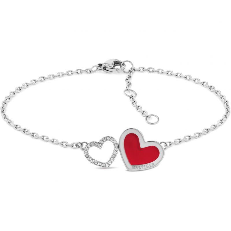 TOMMY HILFIGER - Pulsera Tommy Hilfiger para Mujer 2780745 . Pulsera Plata Acero inoxidable