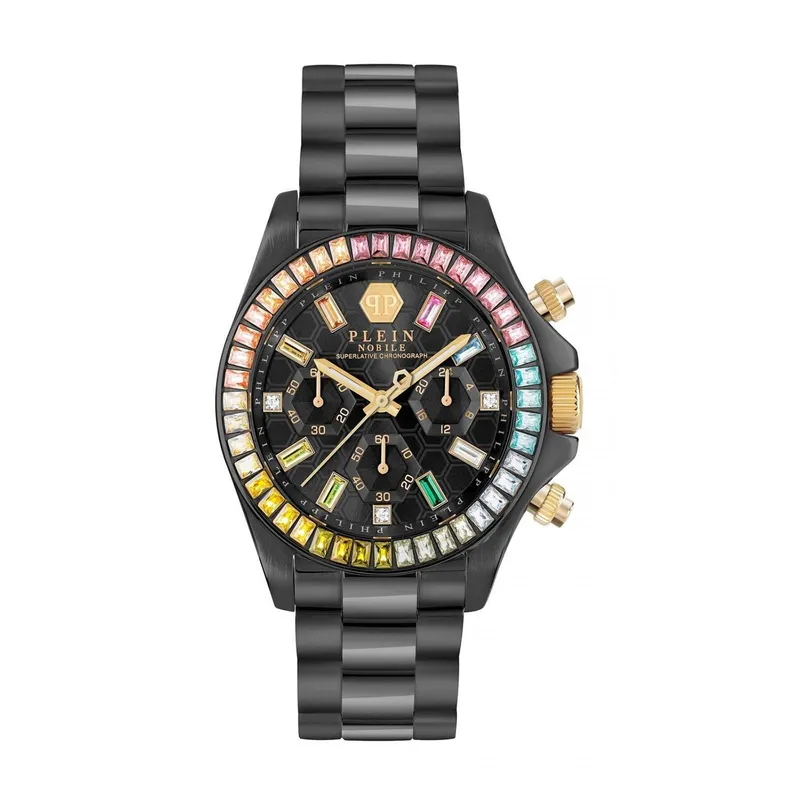 PHILIPP PLEIN - Reloj Philipp Plein para Mujer  . Reloj análogo Negro Acero inoxidable
