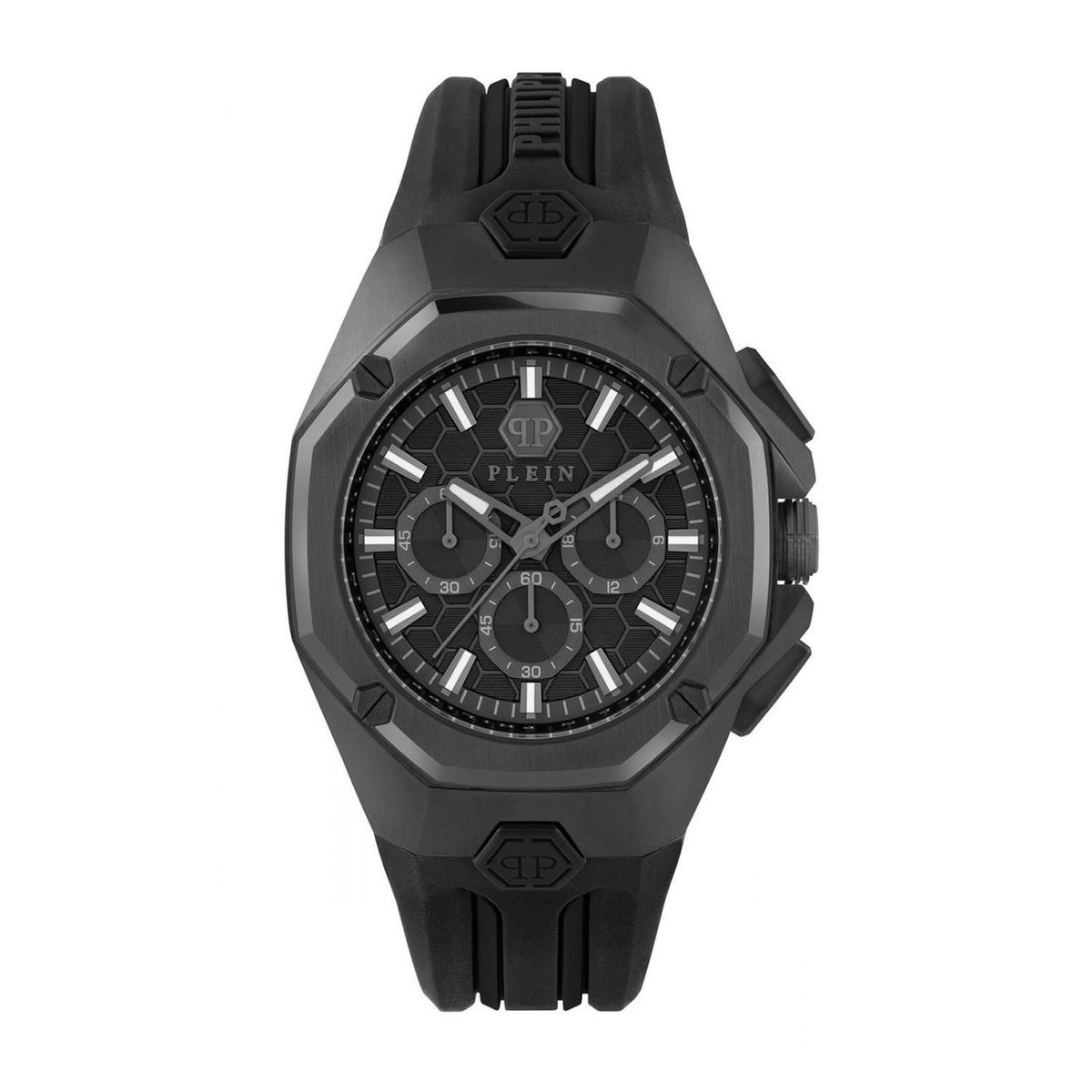 PHILIPP PLEIN - Reloj Philipp Plein para Hombre  . Reloj análogo Negro Acero inoxidable