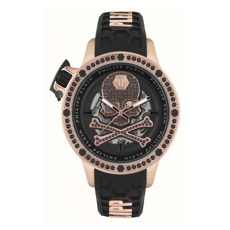 PHILIPP PLEIN - Reloj Philipp Plein para Hombre  . Reloj análogo Negro Acero inoxidable
