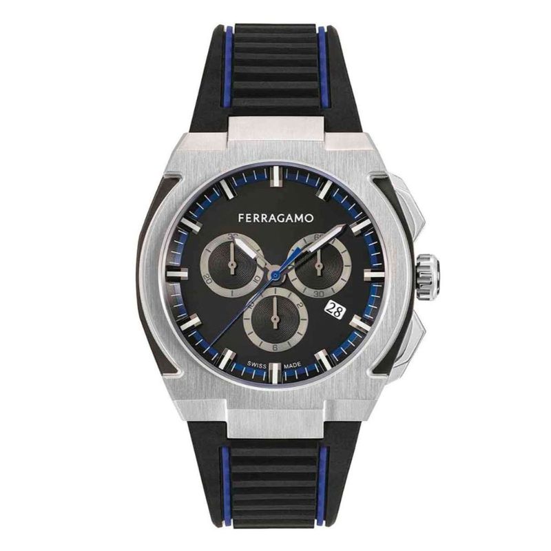FERRAGAMO - Reloj Ferragamo para Hombre  . Reloj análogo Negro Acero inoxidable