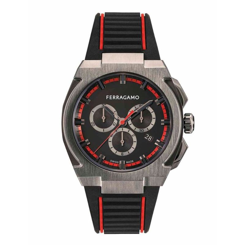 FERRAGAMO - Reloj Ferragamo para Hombre  . Reloj análogo Negro Acero inoxidable