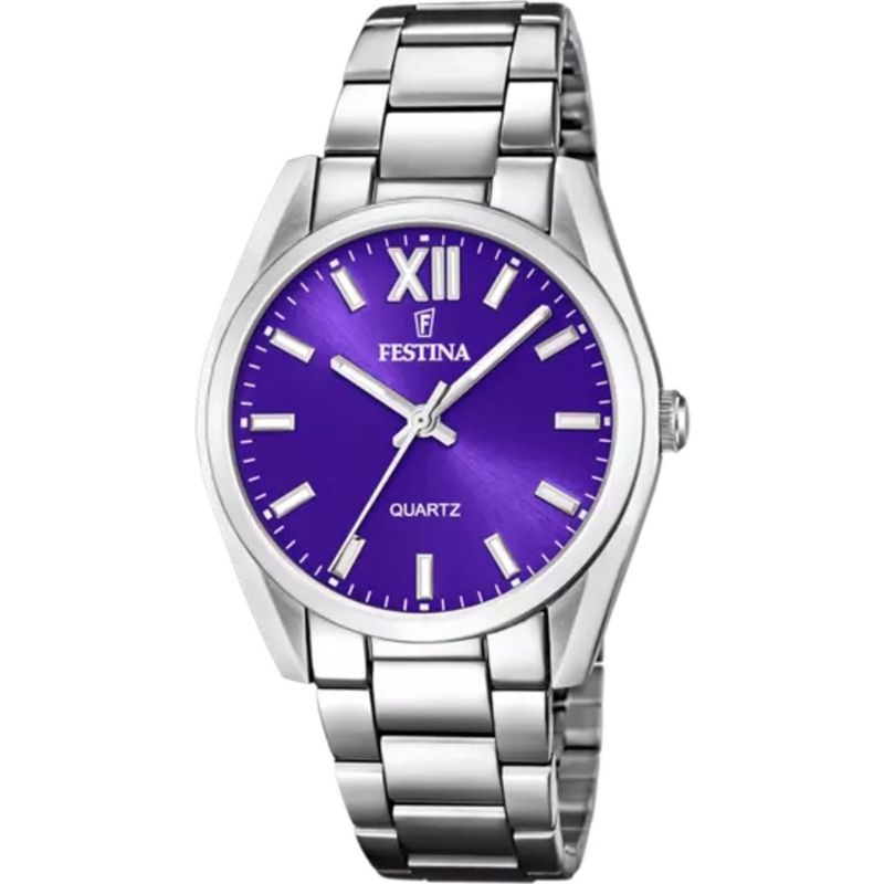 FESTINA - Reloj Festina para Mujer Boyfriend Collection  . Reloj análogo Plateado Acero inoxidable
