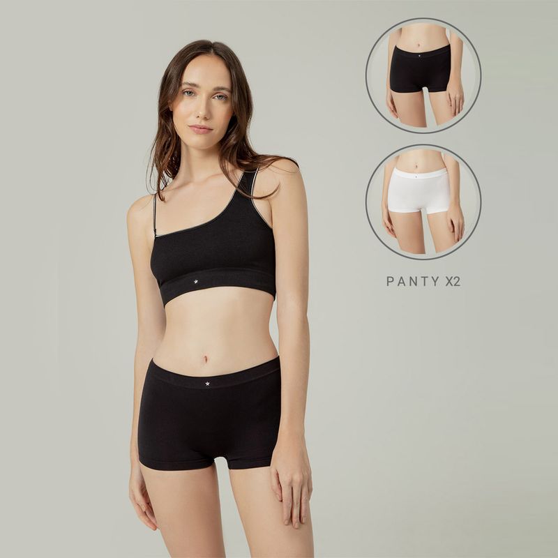 PUNTO BLANCO - Boxer Mujer Punto Blanco