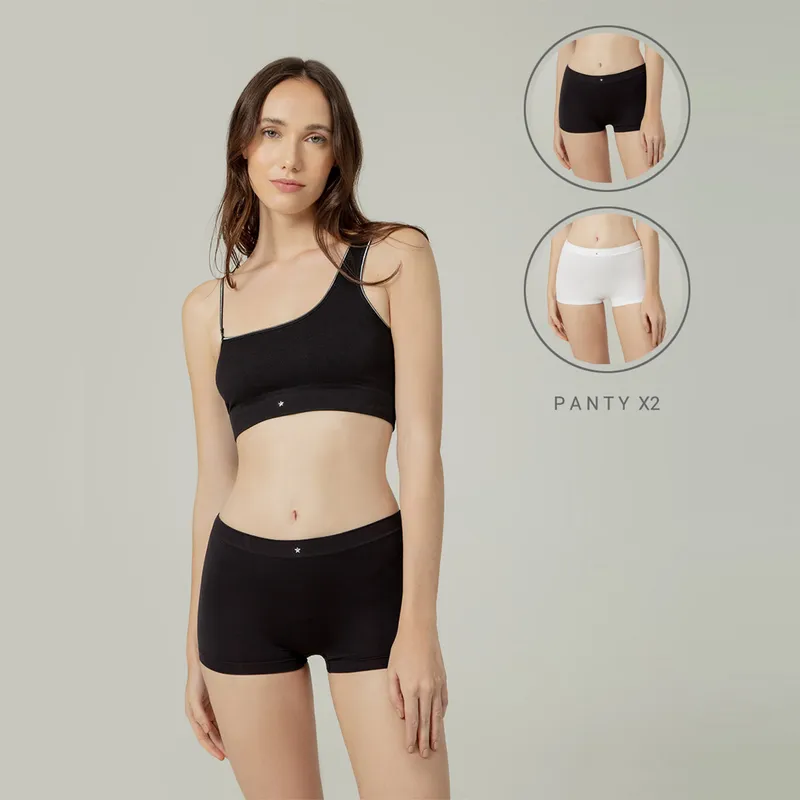 PUNTO BLANCO - Boxer Mujer Punto Blanco