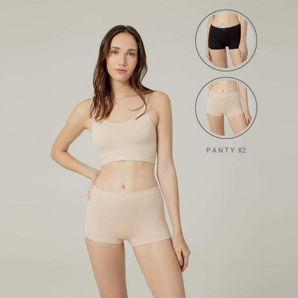 PUNTO BLANCO - Boxer Mujer Punto Blanco