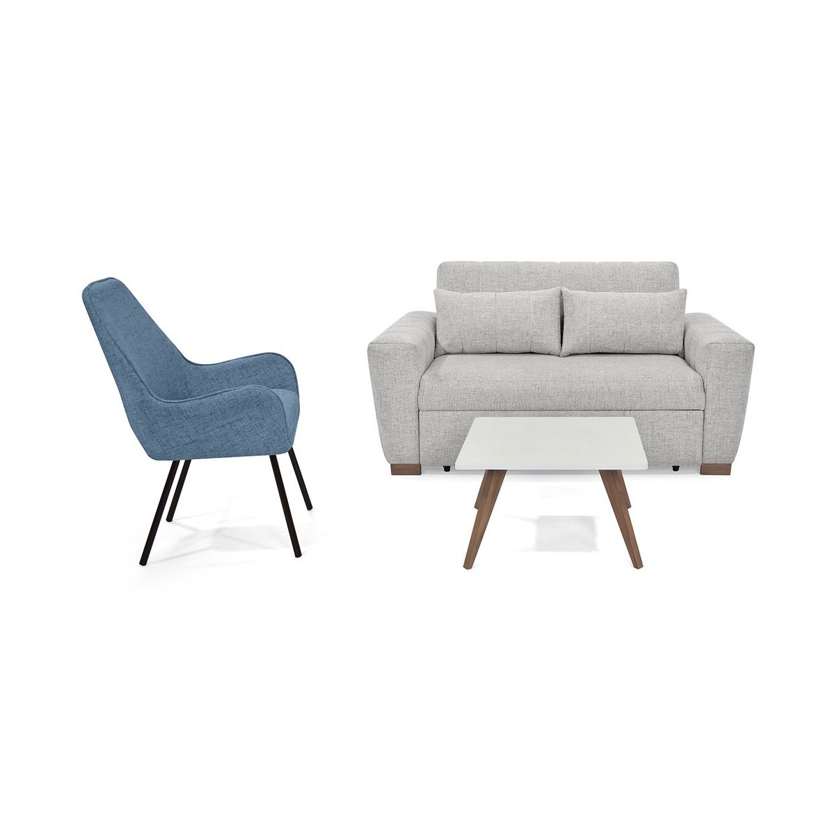 MICA - Juego de living HENDAYA 2P NEPAL 2-1 cuerpos