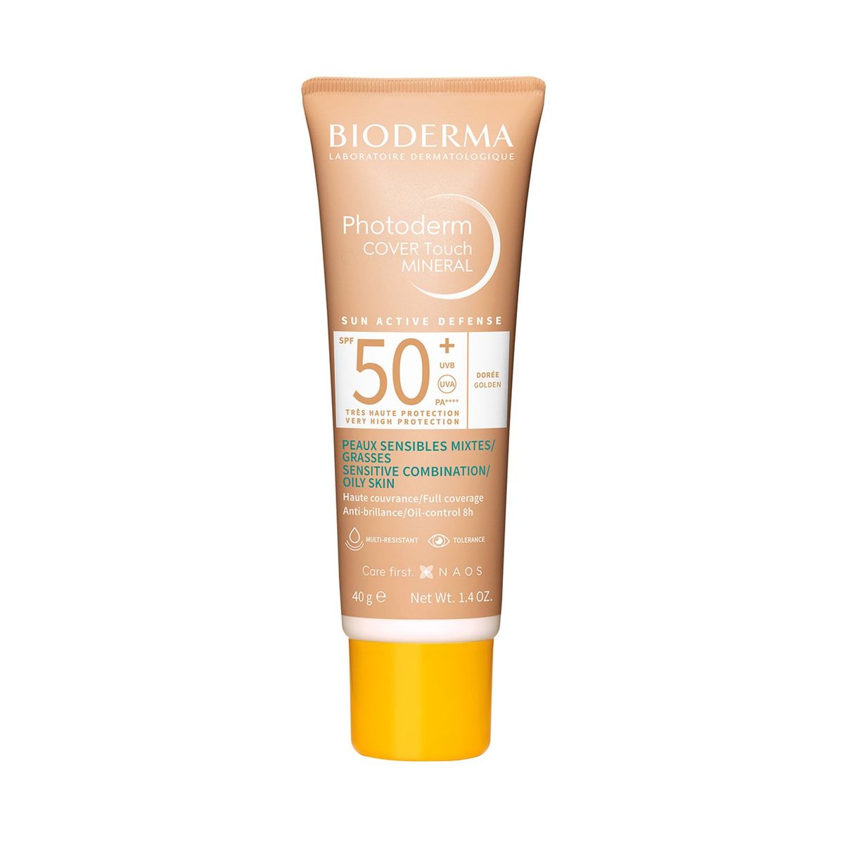BIODERMA - Protector Solar Photoderm Cover Touch Teinte doree Bioderma en Crema Bioderma 170 ml