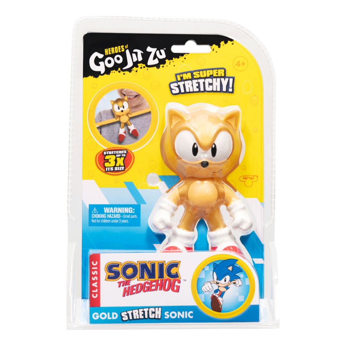 GOO JIT ZU - Goo Jit Zu Sonic "The Hedgehog" Gold