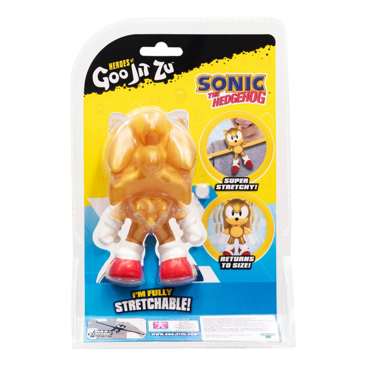 GOO JIT ZU - Goo Jit Zu Sonic "The Hedgehog" Gold