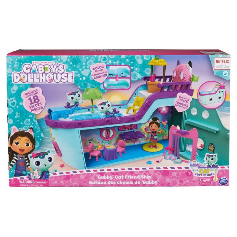 MALCREADO56772 - Gabby'S Dollhouse Barco De La Amistad