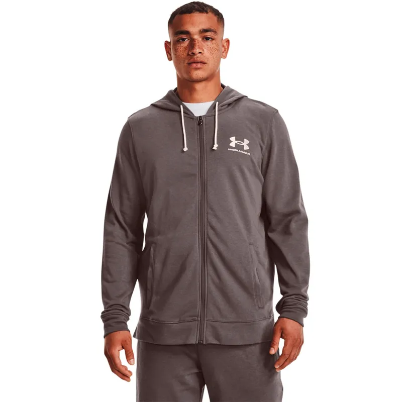 UNDER ARMOUR - Buzo Rival Terry LC FZ para Hombre Under Armour Lifestyle
