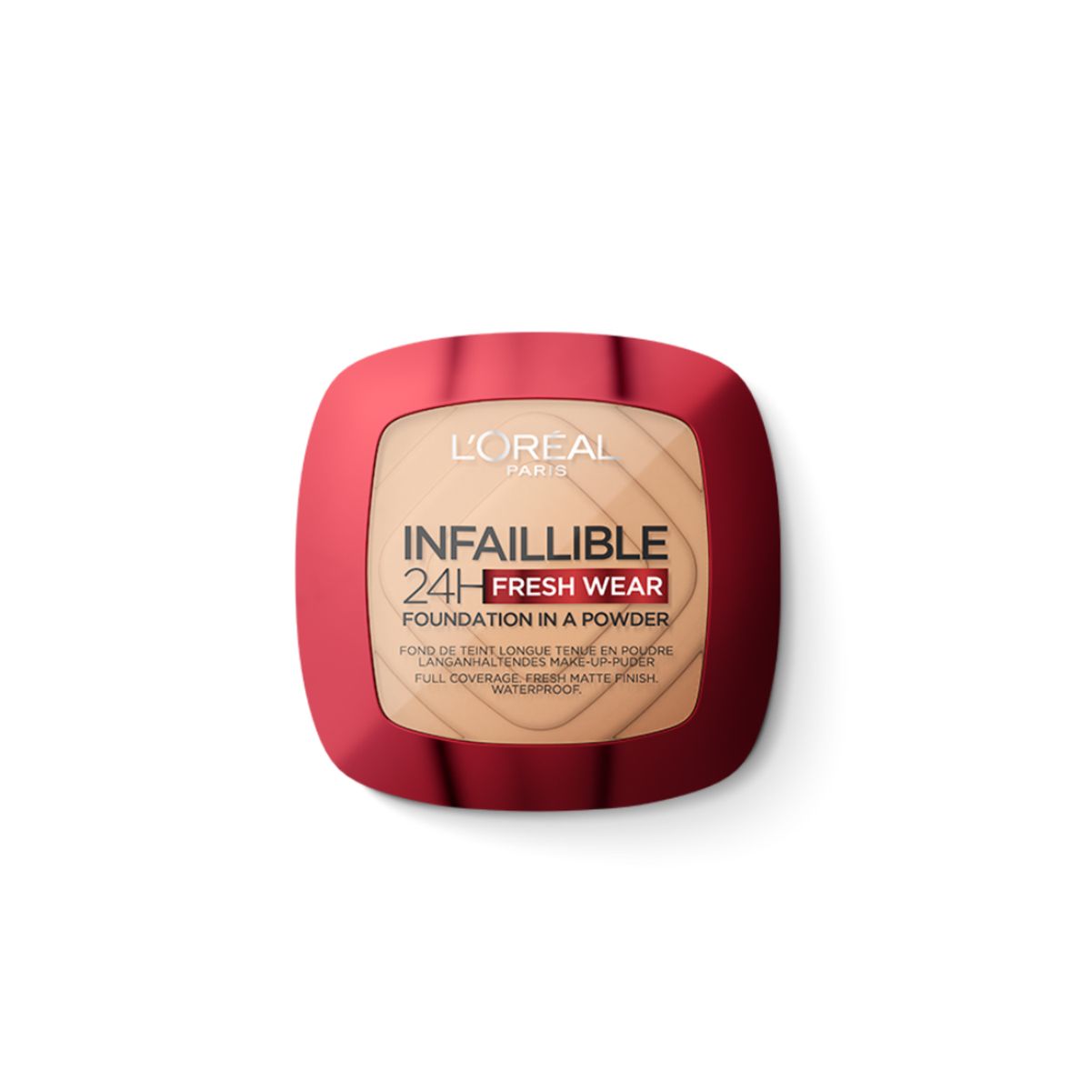 LOREAL PARIS - Polvo Compacto Infallible Pro Matte 100 True Alabaster - 30 ml  Loreal Paris 9gr