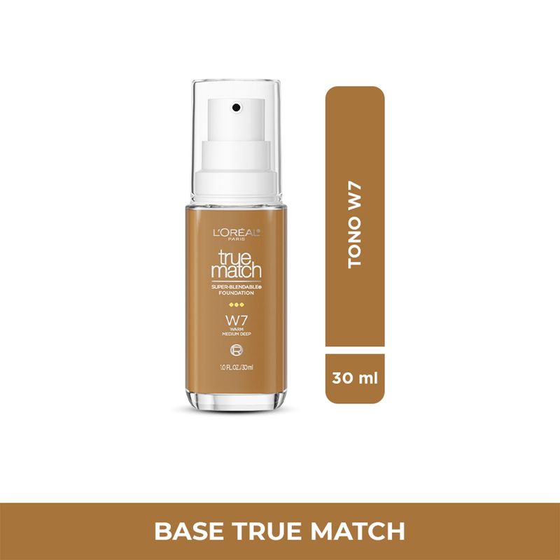 LOREAL PARIS - Base de maquillaje Líquida True Match Loreal Paris 30 ml